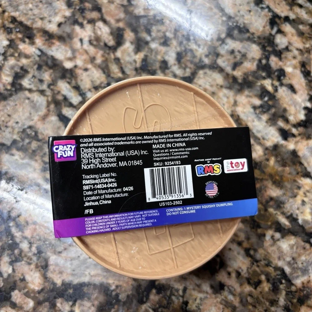 RMS Crazy Fun Neon Tie Dye Mystery Squishy - The Viral Mystery Dumpling! (1)